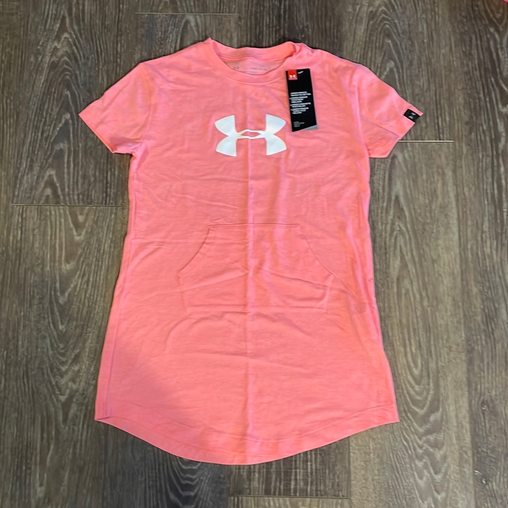 Under Armour girls Kangaroo pocket dress, brand new with tags